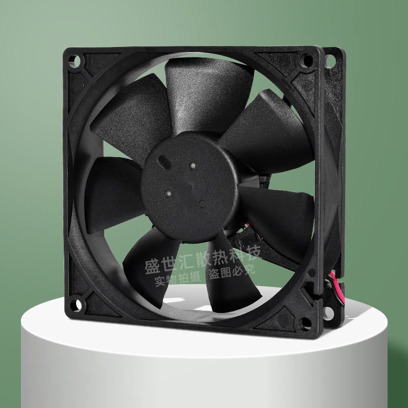 AFB0924HH台达24V 0.25A双滚珠9225变频器测速报警PWM散热风扇9CM - 图1