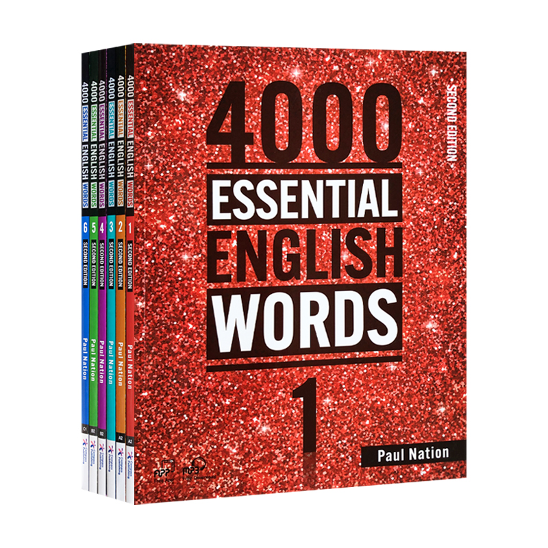 进口原版 4000 Essential English Words 1/2/3/4/5/6级 新版4000词 常见词英文单词词典书 剑桥雅思托福四六级英语考试核心词汇 - 图3