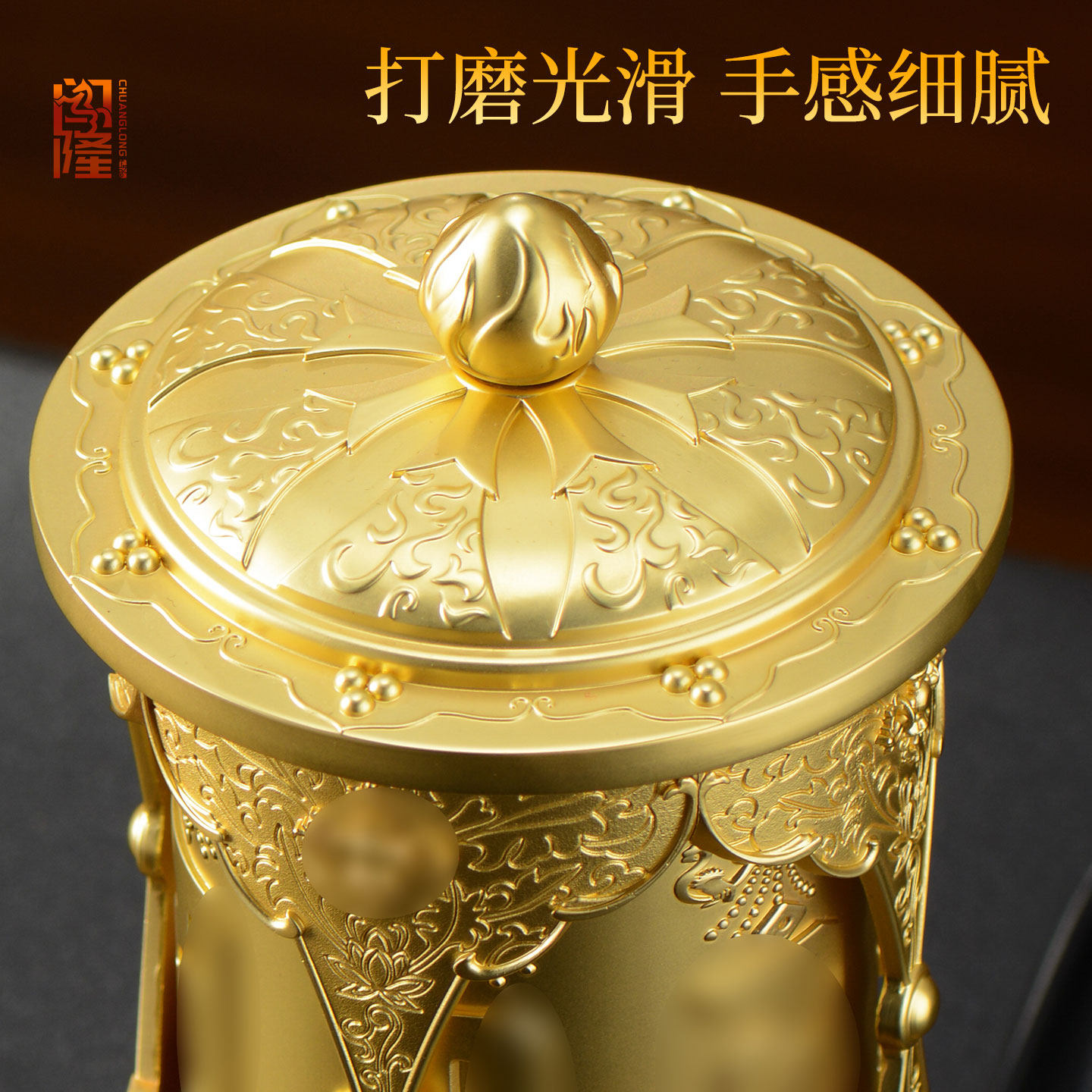 闯隆藏式电动转轮经筒 藏族转经简轮底座 桌面家用西藏转金桶摆件,淘宝优惠券,粉丝福利购,淘宝优惠卷