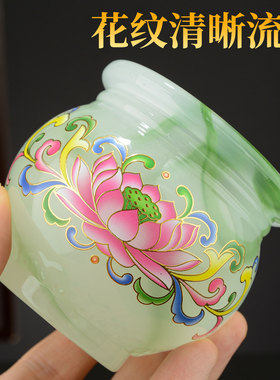 闯隆吉祥新中式琉璃供具套装组合