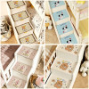 Cartoon customizable diatom mud stair step mat anti-slip mat step full carpet wipeable no-wash household floor mat
