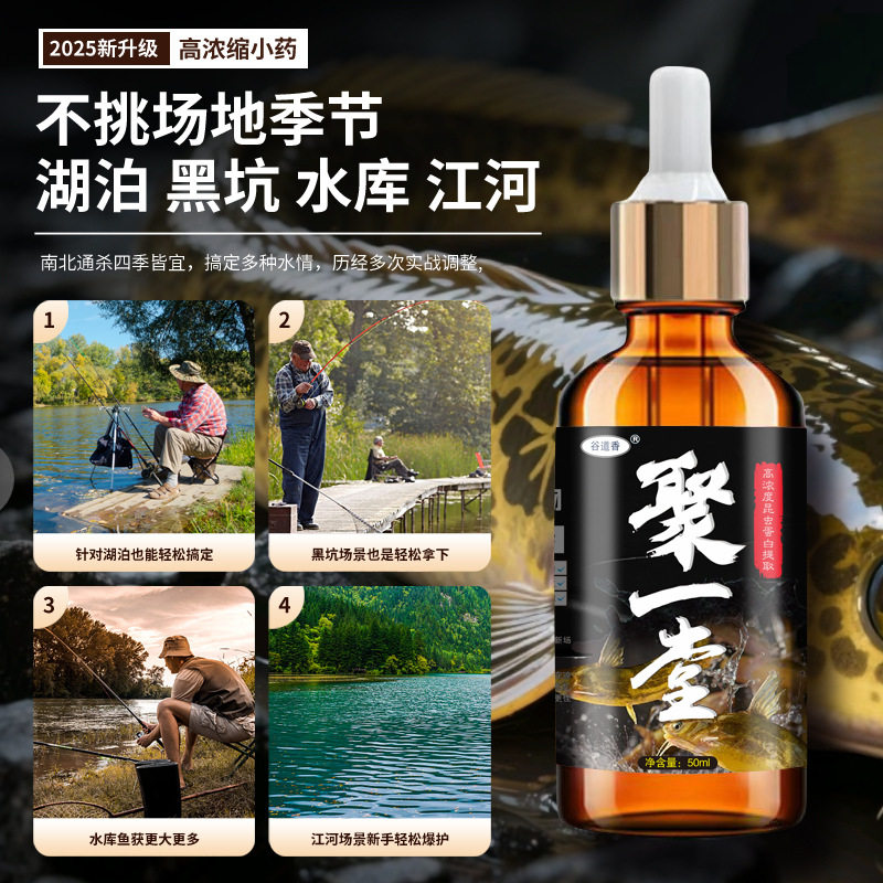 正品主播同款高浓缩聚一堂水剂黄辣丁淡水鱼类诱鱼添加剂钓鱼饵料,淘宝优惠券,粉丝福利购,淘宝优惠卷