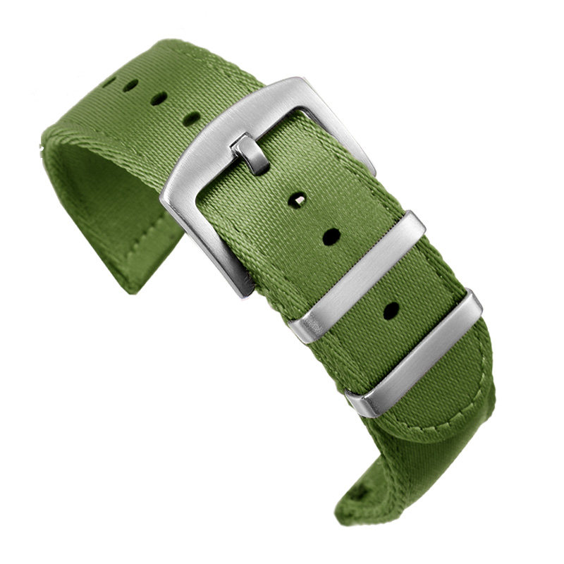 户外防水精工西铁城华为帆布表带 幸福雨配件