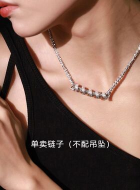 项链女925纯银复古轻奢