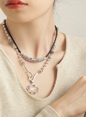 S925银玉髓貔貅轻奢气质