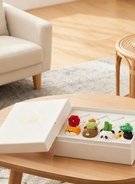 手工编织卡通动物钥匙扣挂件