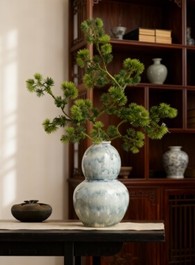 头层牛皮托特手提桌面收纳盒