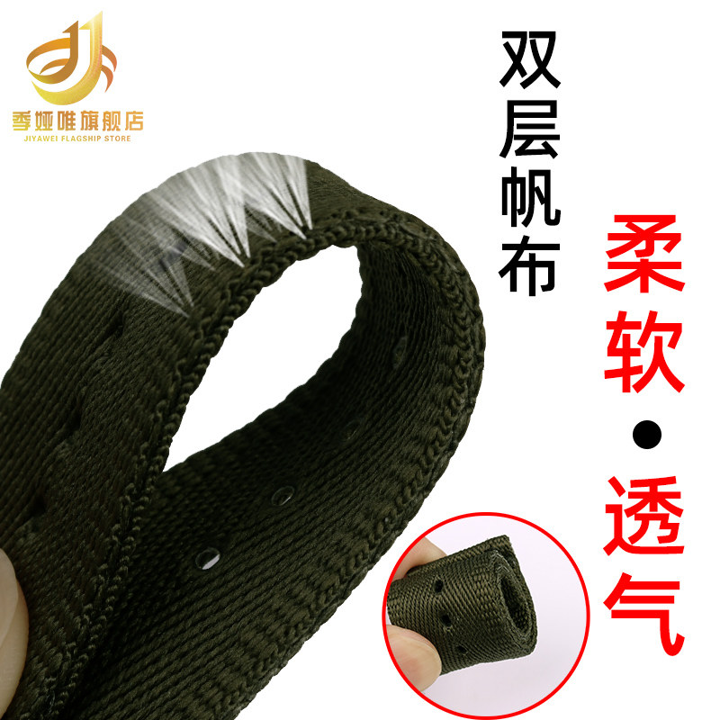 适配卡西欧尼龙帆布运动原装手表带 季娅唯配件