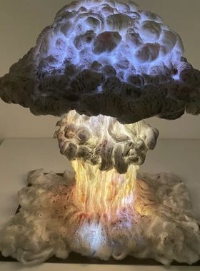 立体构成作业蘑菇云手工D