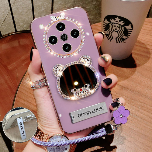 oppofindX8手机壳FindX8pro保护PKB110硅胶套镜面opoofindx8por全包带支架find软壳oppox新款女款fans 高级感 - 图1