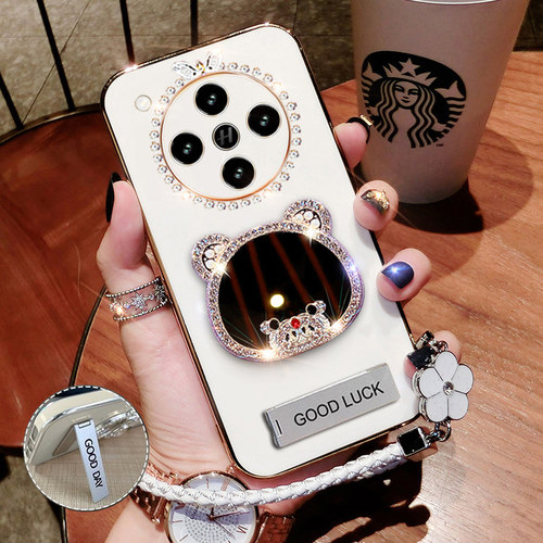 oppofindX8手机壳FindX8pro保护PKB110硅胶套镜面opoofindx8por全包带支架find软壳oppox新款女款fans 高级感 - 图0