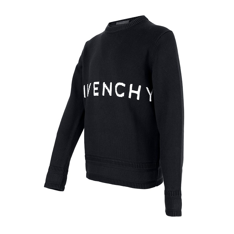 givenchy男装字母logo印花长袖毛衣 BAC海外针织衫/毛衣