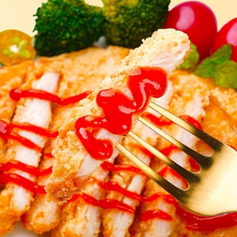 正新卡兹脆鸡排半成品整切鸡胸肉原味家用冷冻速食空气炸锅食材