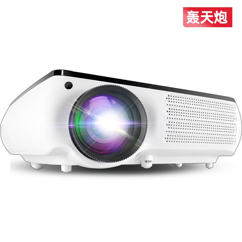 新品m8高清1080p手机3d家用投影机 红伟数码投影机