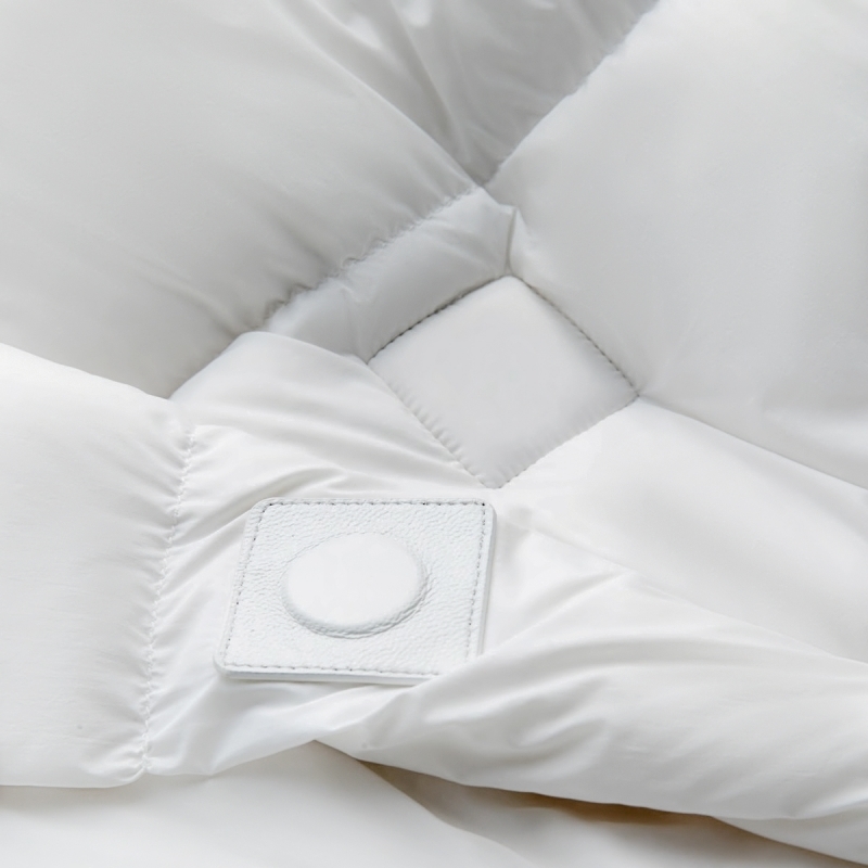 95鹅绒服【圣】高货 冬 蓬松轻盈吸磁扣95绒长款羽绒服CY363 - 图3