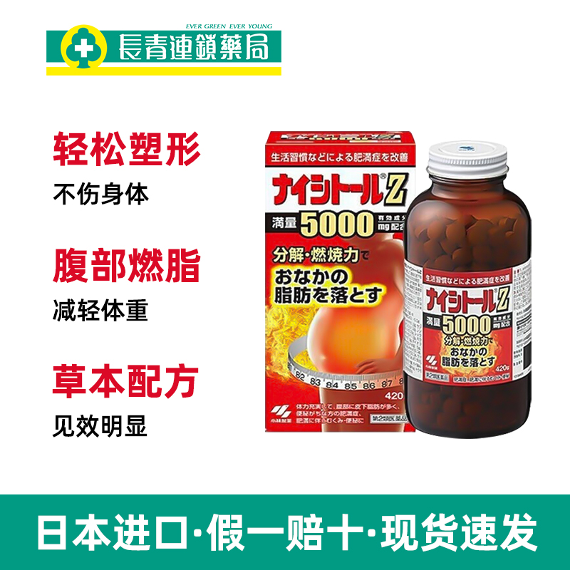 420粒 日本进口小林制药排油丸减脂丸减肥药瘦身燃脂丸28000正品 - 图2