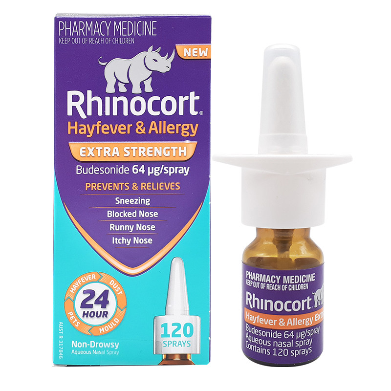 澳洲小犀牛鼻喷雾剂Rhinocort雷诺考特布地奈德鼻炎喷雾64ug32ug,淘宝优惠券,粉丝福利购,淘宝优惠卷