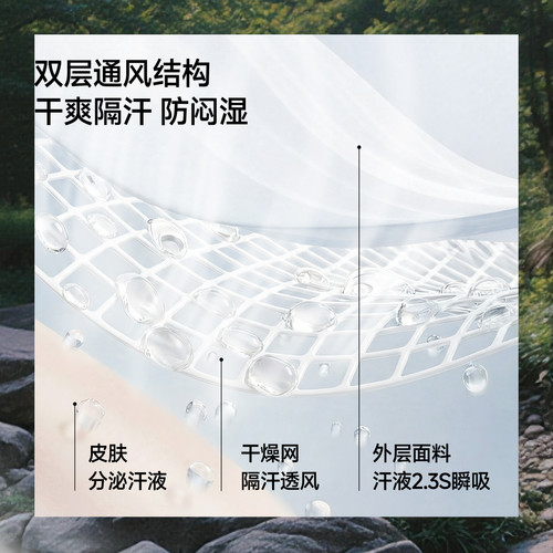 蕉下女士短款山系风格防晒衣春夏轻薄速干皮肤衣运动户外短外套 - 图1