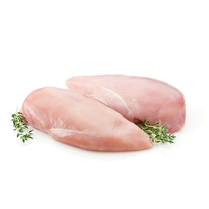 鸡胸肉新鲜冷冻生去皮3斤鸡脯肉 莘鲜农庄食品鸡胸