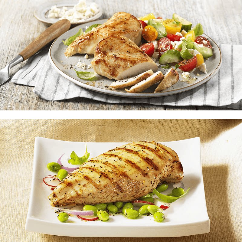 鸡胸肉新鲜冷冻生去皮3斤鸡脯肉 莘鲜农庄食品鸡胸