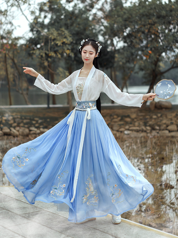 醉淑正品原创【春鸾】重工刺绣6汉服 醉淑汉服