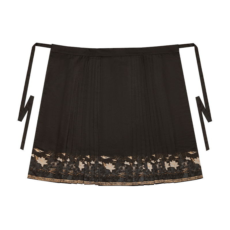 素羽华裳原创【月华赋】明制马面裙汉服女织金仿妆花  特价清仓,淘宝优惠券,粉丝福利购,淘宝优惠卷