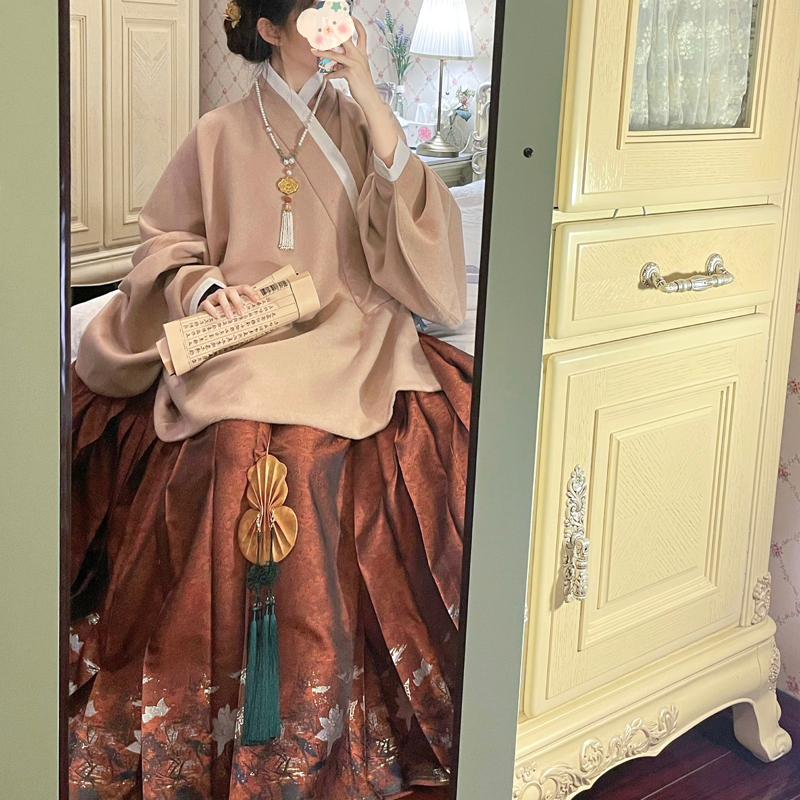 素羽华裳明制汉服女马面裙仿妆花织金飞机袖上衣秋冬【清仓合集】,淘宝优惠券,粉丝福利购,淘宝优惠卷