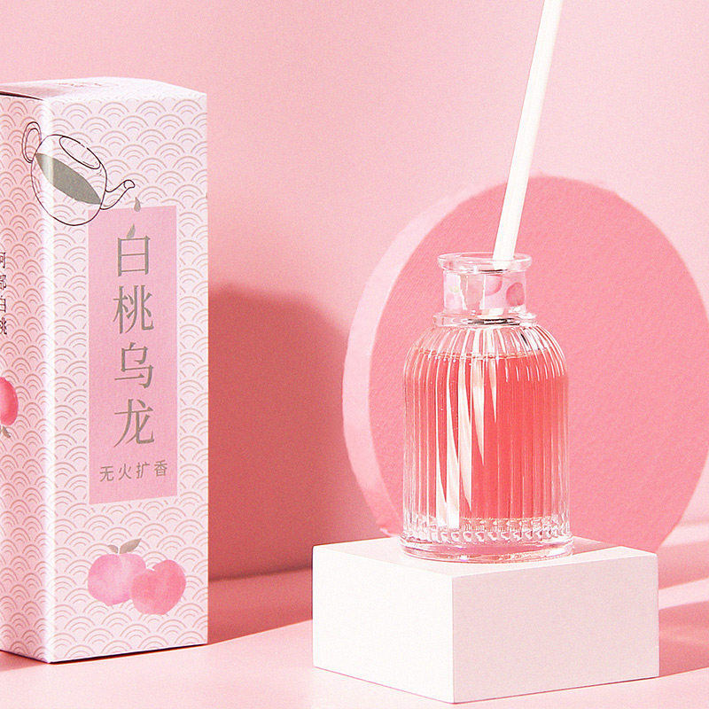 白桃乌龙无火扩香蜜桃味节气盒子 节气盒子香熏香料