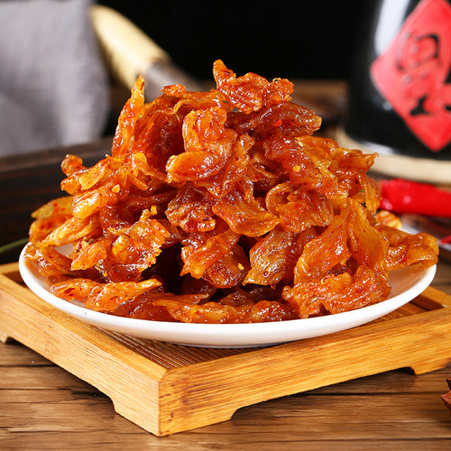 北京烤鸭辣条8090后回忆儿时怀旧小时候素食素肉解馋大刀肉余同乐 - 图0