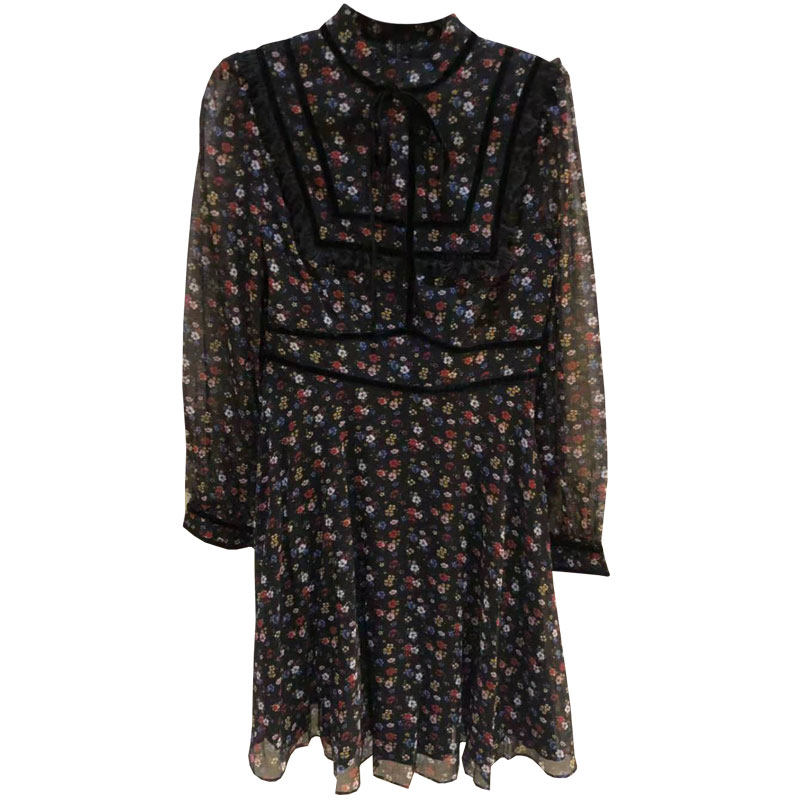 阿玛施官网旗舰店2020秋新款连衣裙 范芙熙连衣裙