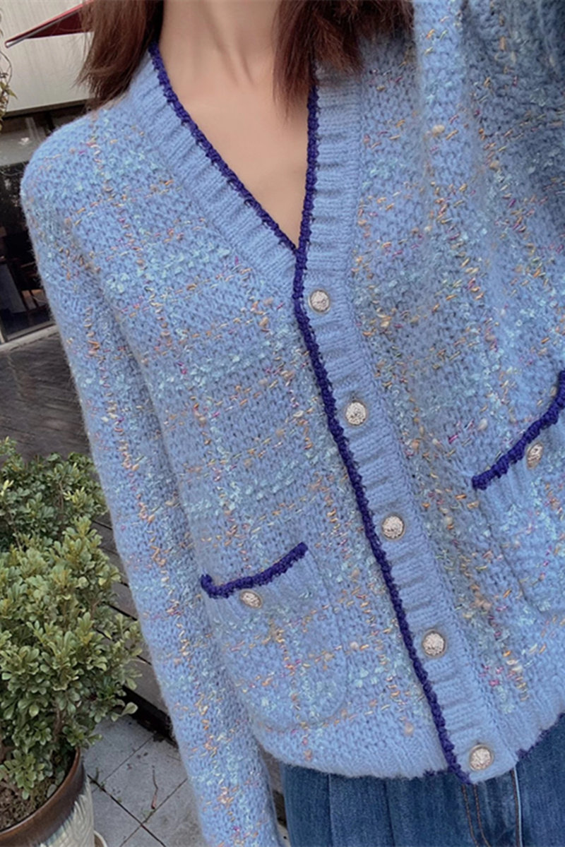 阿玛施旗舰店官网正品2020秋季开衫 范芙熙短外套