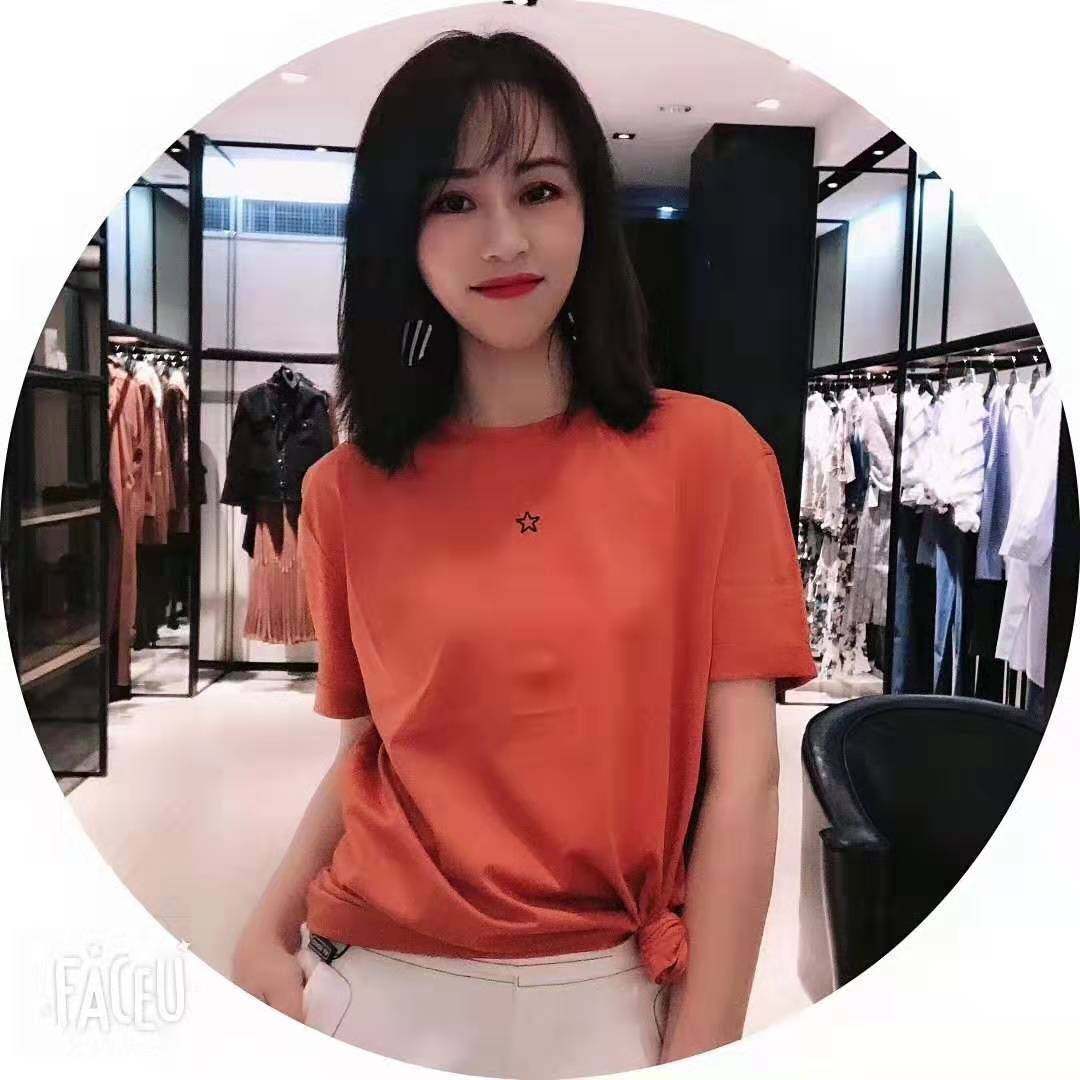 阿玛施官网旗舰店2020夏新款女t恤 范芙熙T恤