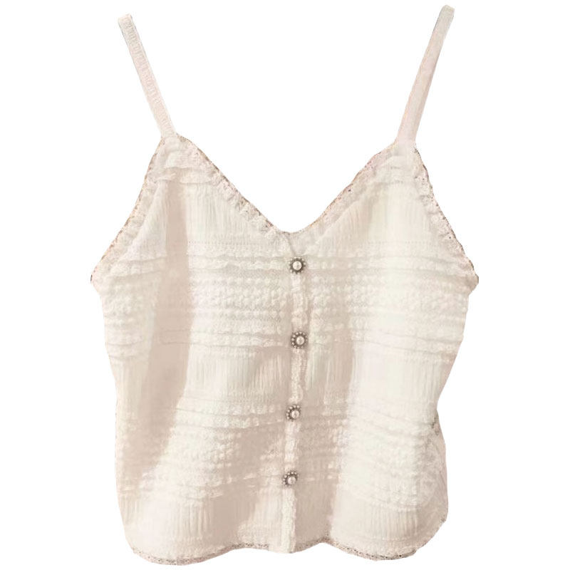 范芙熙联名欧阿玛施旗2021夏吊带 范芙熙背心吊带