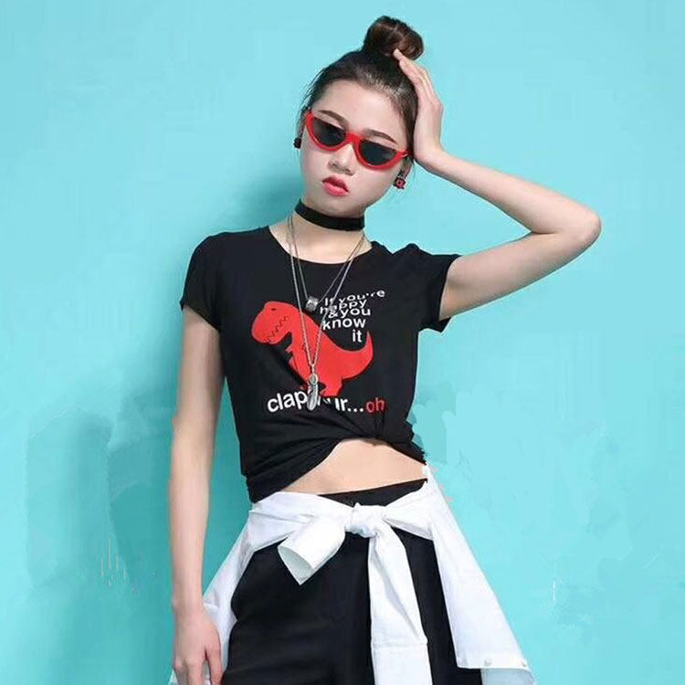 阿玛施旗舰店官网2020夏季新款t恤 范芙熙T恤