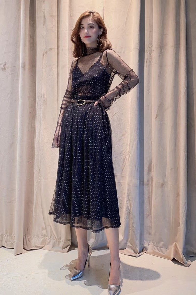 阿玛施旗舰店官网2020春秋正品新款 范芙熙蕾丝衫/雪纺衫