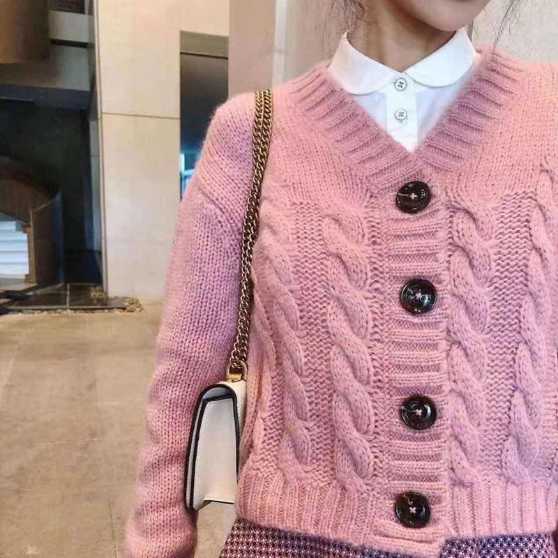 阿玛施旗舰店官网2020秋新款女毛衣 范芙熙毛衣