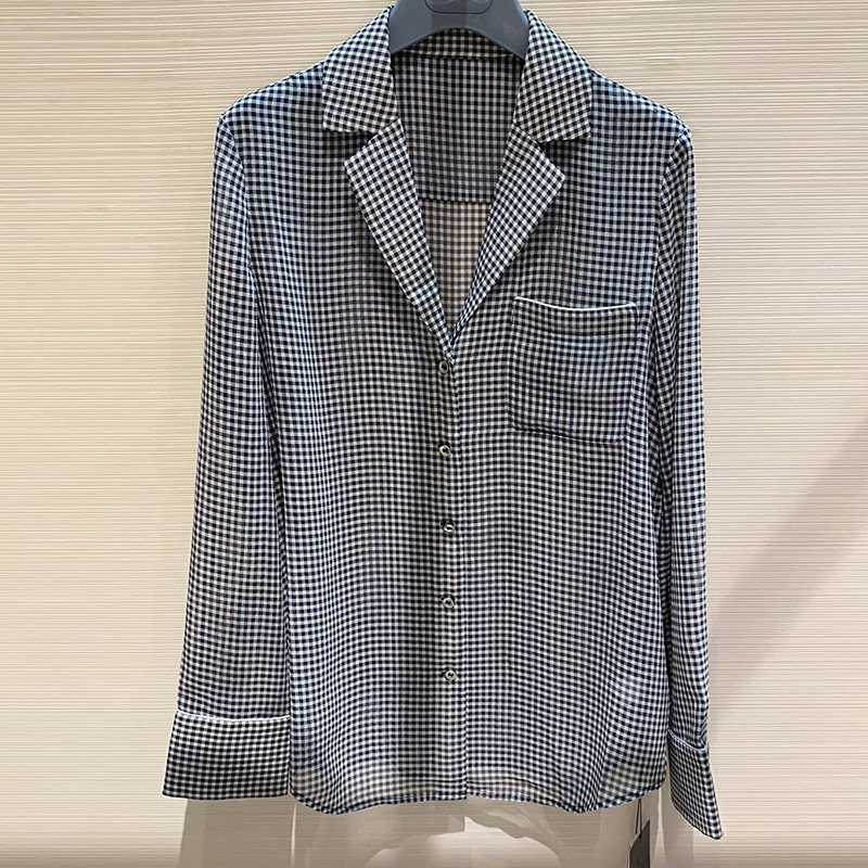 阿玛施旗舰店官网女装2020新款衬衫 范芙熙衬衫