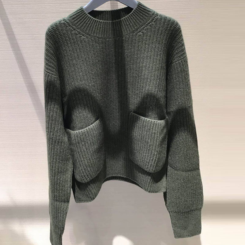 阿玛施旗舰店官网正品2020秋季新款 范芙熙毛衣