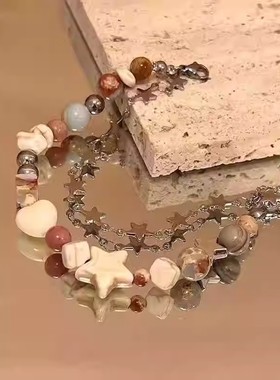 温柔宇宙原创手作奶油配色手链