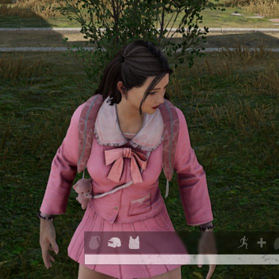 pubgPUBG绝地求生皮肤书包礼包粉色背包套装 一1级二2级吃鸡CDK兑换码