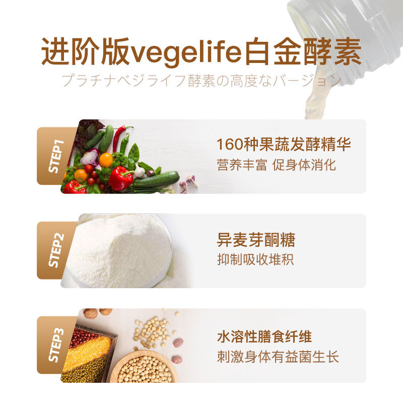 helaslim白金1瓶+葛花减脂酵素液 helaslim海外酵素