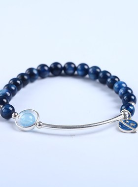 shahd晶字塔天然水晶猫眼手链