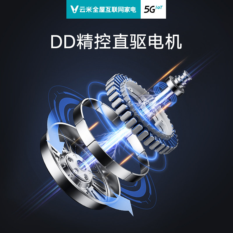 云米智能master家用超薄滚筒洗衣机 云米众智成洗衣机