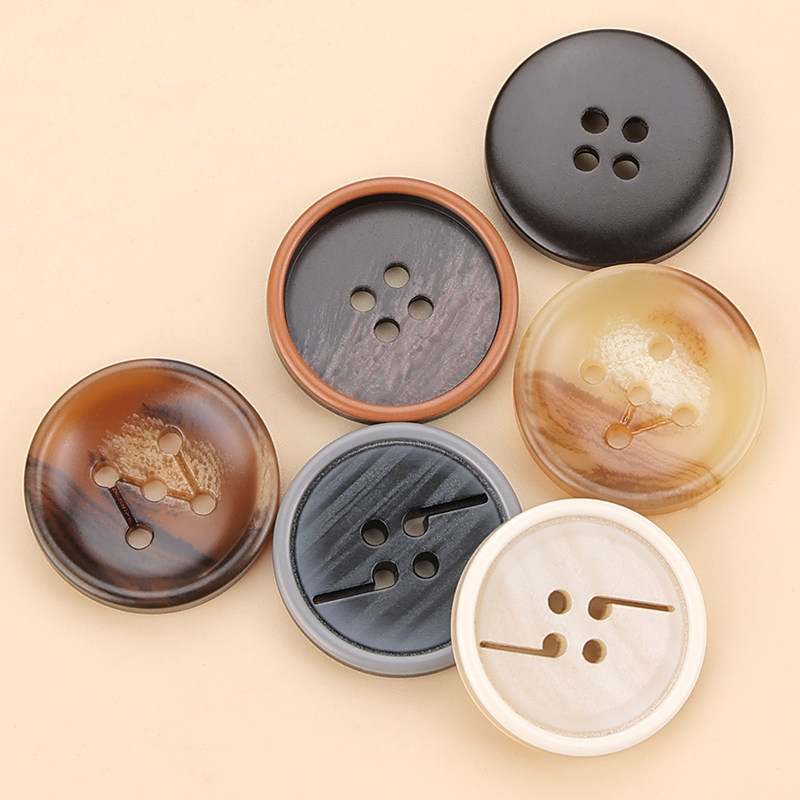 纽扣小西装扣子高档外套钮扣大衣扣男女风衣西裤配件圆形百搭黑色,淘宝优惠券,粉丝福利购,淘宝优惠卷