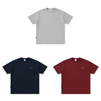 warmtrees小又小寸系列趣味表情包发泡印花短袖T恤2026年新款