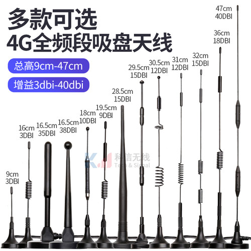 4G 5G无线网卡智能电表路由器吸盘天线 GPRS GSM模块天线接收器-图1