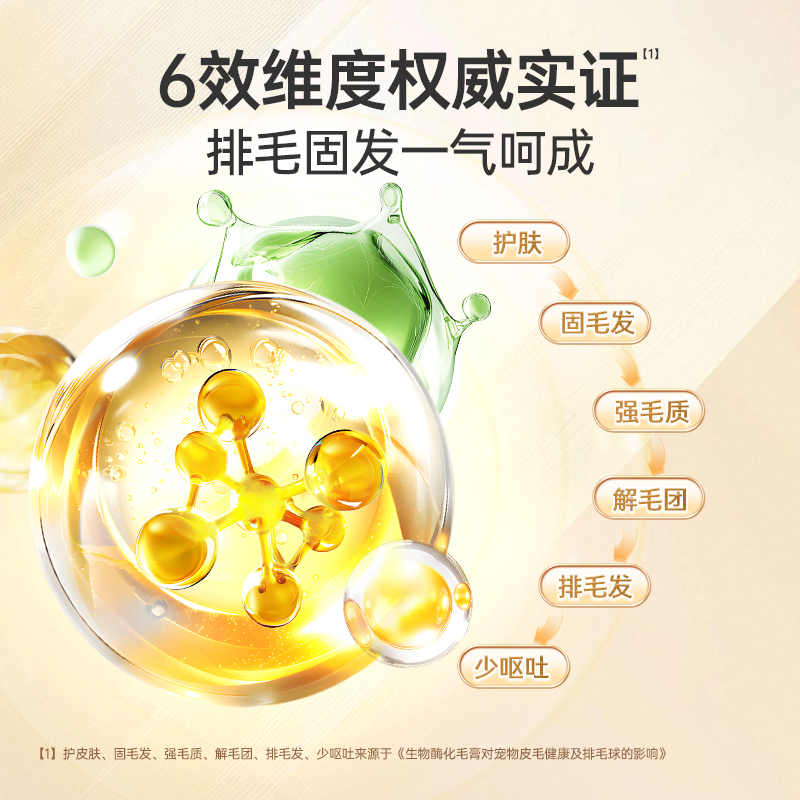 红狗金标生物酶化毛膏猫用化毛排毛试吃装10g - 图2
