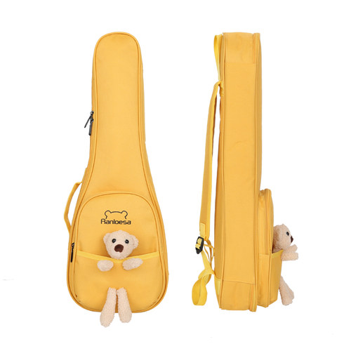 尤克里里包琴包袋23寸乌克丽丽包加厚可爱ukulele琴包便携双肩背 - 图0