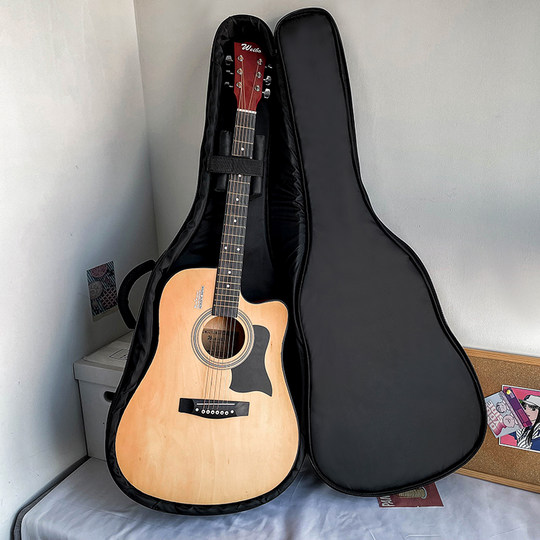 Ranloesa吉他包41寸40寸民谣古典吉他木吉他包套加厚夹棉双肩琴包