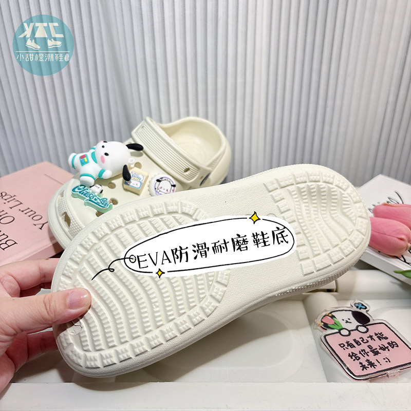 幼儿童洞洞鞋女童男童夏天夏季外穿男生女生男款女款可爱防滑鞋子